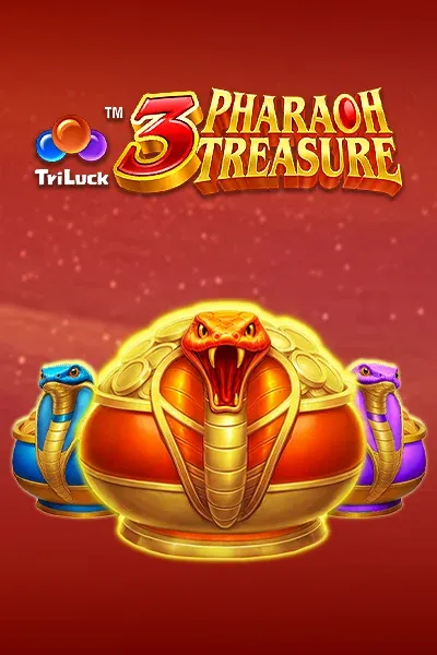 3 Pharaoh Treasure - Slot von TaDa Gaming, RTP 96.2%, im Golisimo Casino testweise gespielt